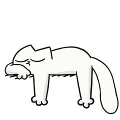 Simon’s Cat sticker #11