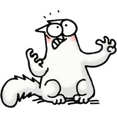 Simon’s Cat sticker #18