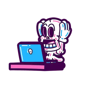 Skeleton Crew sticker #6 - download as WEBP.