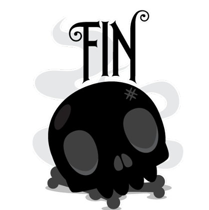 Skullington sticker #44