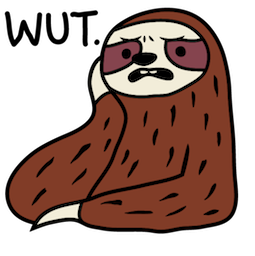 Sloth Party stickers