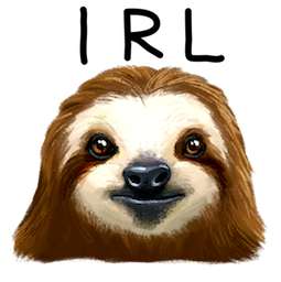 Sloth Party sticker #06