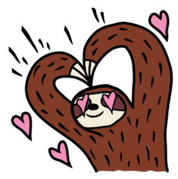 Sloth Party sticker #11