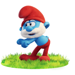 Smurfs Lost Village stickers