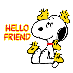 Snoopy and Friends sticker #01