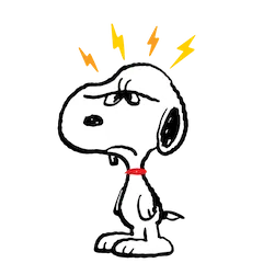 Snoopy and Friends sticker #8 - download as WEBP.