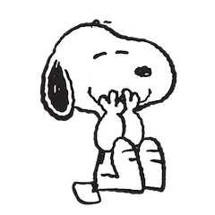 Snoopy and Friends sticker #11 - download as WEBP.