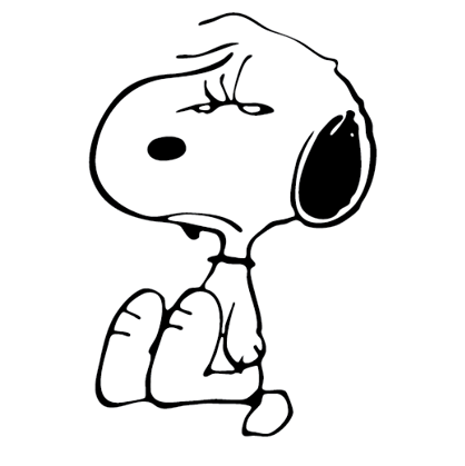 Snoopy`s Caprises stickers