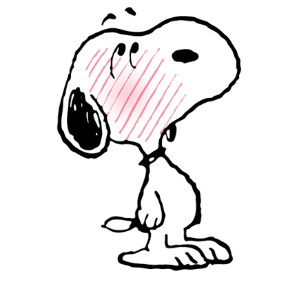 Snoopy`s Caprises sticker #04