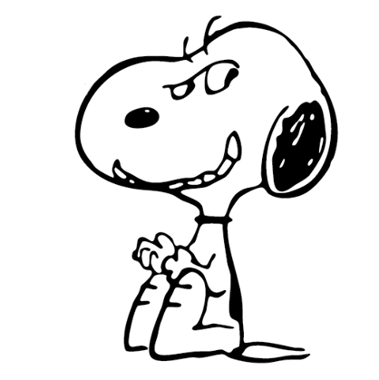 Snoopy`s Caprises sticker #12