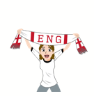 Soccer Scarves (A-F) sticker #27