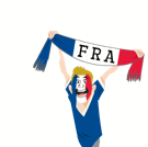 Soccer Scarves (A-F) sticker #32