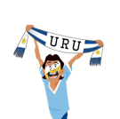 Soccer Scarves (G-U) sticker #29