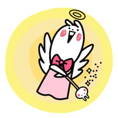 Speedy Usagyuuun sticker #3 - download as WEBP.