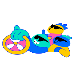 Compañeros de estudio sticker #03