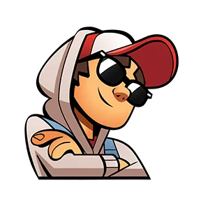 Subway Surfers sticker #2 - download as WEBP.