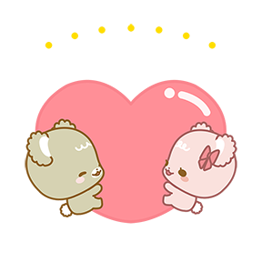 Sugar Cubs in Love sticker #1 - frame 2 of 12.