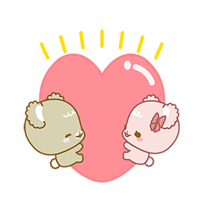 Sugar Cubs in Love sticker #1 - frame 6 of 12.