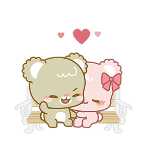Sugar Cubs in Love sticker #3 - frame 2 of 12.