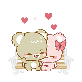 Sugar Cubs in Love sticker #3 - frame 5 of 12.