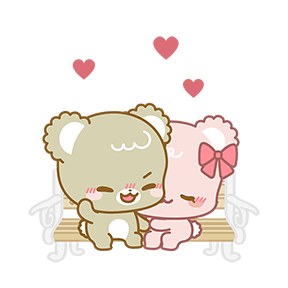 Sugar Cubs in Love sticker #3 - frame 6 of 12.