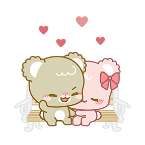 Sugar Cubs in Love sticker #3 - frame 8 of 12.