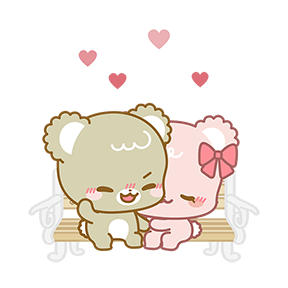 Sugar Cubs in Love sticker #3 - frame 9 of 12.