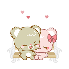 Sugar Cubs in Love sticker #3 - frame 12 of 12.