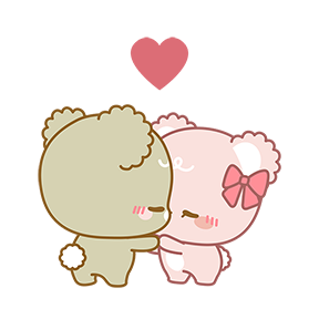 Sugar Cubs in Love sticker #10 - frame 4 of 12.