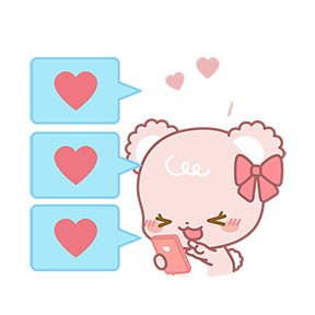 Sugar Cubs in Love sticker #12 - frame 12 of 12.