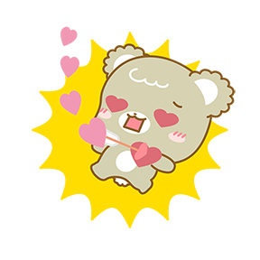 Sugar Cubs in Love sticker #16 - frame 11 of 12.