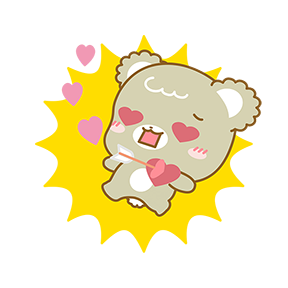 Sugar Cubs in Love sticker #16 - frame 12 of 12.