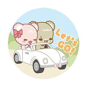 Sugar Cubs in Love sticker #15 - download as WEBP.