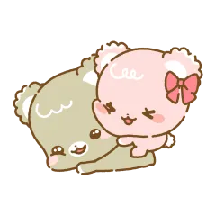 SugarCubs Couple Goals Sticker Nr.11 - herunterladen als WEBP.