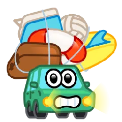 Summer Time sticker #3 - download as WEBP.