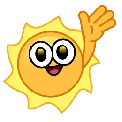 Summer Time sticker #7 - download as WEBP.