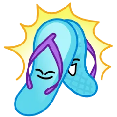 Summer Time sticker #8 - download as WEBP.