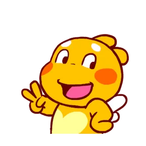 Sweet QooBee sticker #9 - download as WEBP.