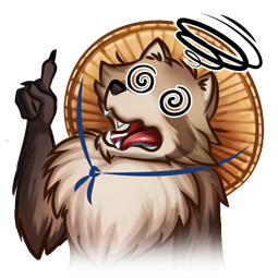 Tanuki sticker #10