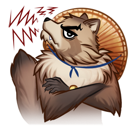 Tanuki sticker #12