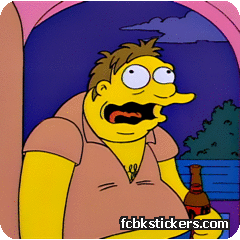 The Simpsons Aufkleber #12