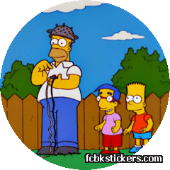 The Simpsons Aufkleber #13
