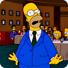 The Simpsons sticker #03