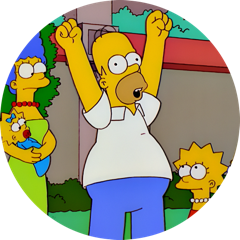 The Simpsons sticker #08