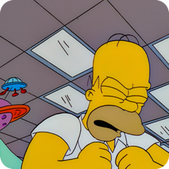 The Simpsons sticker #11