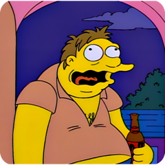 The Simpsons sticker #12