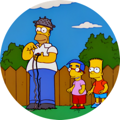 The Simpsons sticker #13