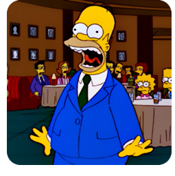 The Simpsons sticker #03