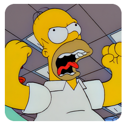 The Simpsons sticker #11