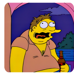 The Simpsons sticker #12